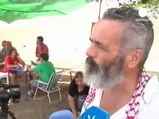 İspanya'da marketler yağmalandı