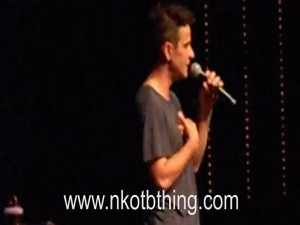 Joe Mac concert NKOTB Cruise 2012