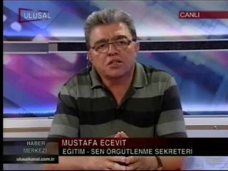 EgitimSen Genel Orgutlenme Sekreteri Musatafa Ecevit YuksekOgremiKuruluna atamayi deger