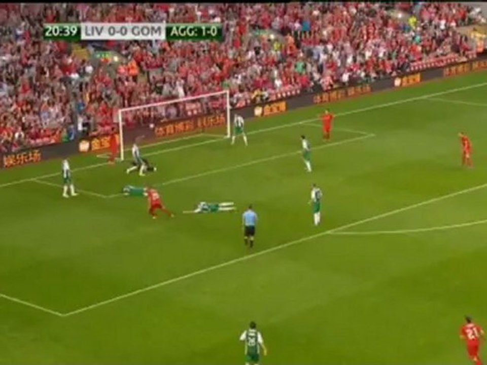 3e tour préliminaire - Liverpool / Gomel 3-0