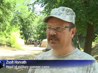 A Hungarian holiday camp with a military twist
