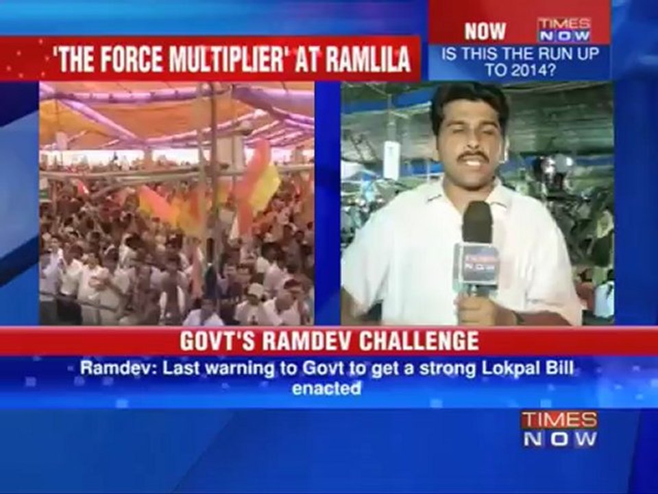 Can Government ignore Ramdev?