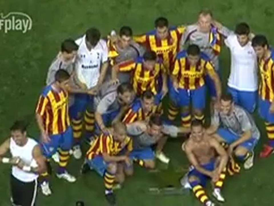 2012.08.09 - Valencia 2 - 0 Tottenham (Resumen)
