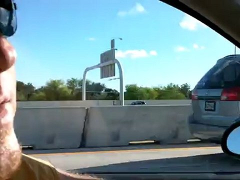 Driving In Tampa, FL - We arrived in Tampa to check out the downtown area. Vacation.