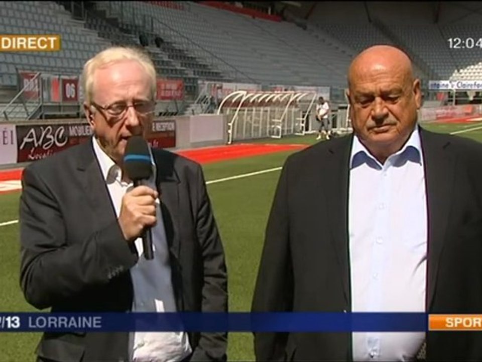 Rapprochement ASNL-SLUC - ITW Présidents - 10-08-2012 midi.