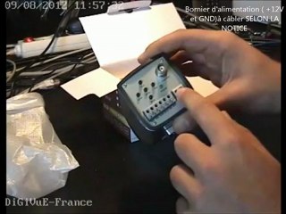 Déballage DG430HZ Caméra fixe à zoom pilotable (zoom 30x) DiGiVuE France