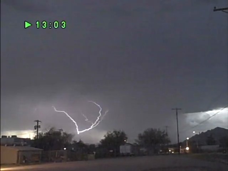 August 5, 2012 Lightning Storm Northwest of Tucson