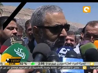 الإعلاميون يتظاهرون في سوريا أمام مبنى التليفزيون