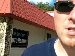 Picking Up Our Ford Focus At Auto Repair Shop, Ormond Beach