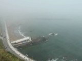 Niebla en el Cantábrico, el tiempo en la costa de Asturias