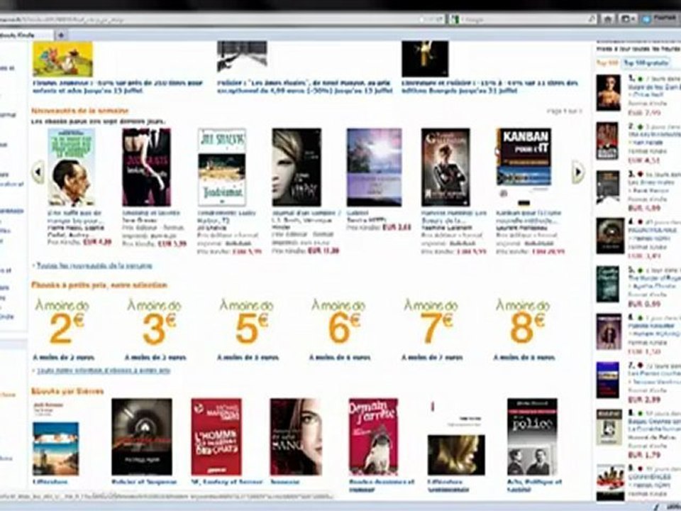 Télécharger et lire gratuitement des livres Kindle