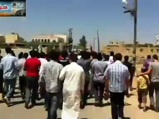 Syria فري برس درعا الجيزة جمعة سلحونا بمضادات الطائرات  10-8-2012 ج2