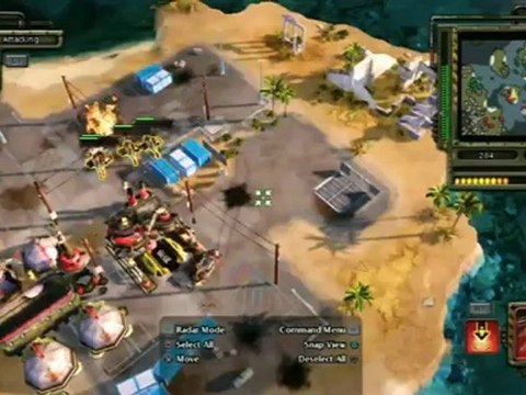 Classic Game Room - COMMAND & CONQUER RED ALERT 3 on PS3