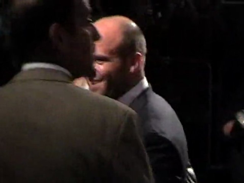 Avant première de Expendables 2 au Grand Rex : Départ de Jason Statham