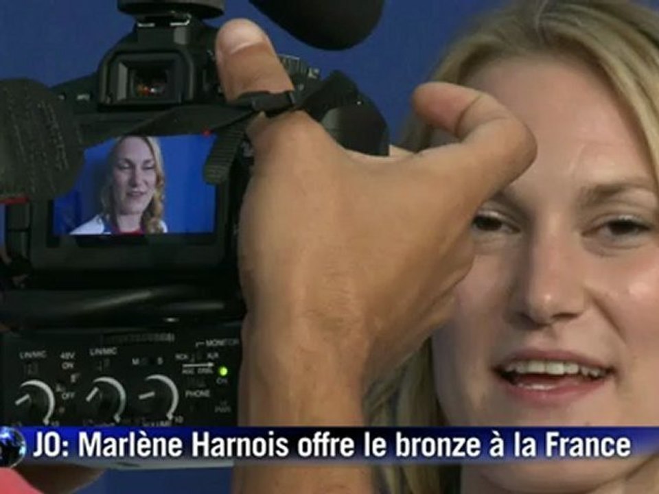 JO: Marlène Harnois offre du bronze à la France