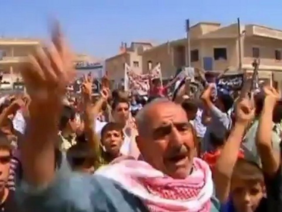 Protests after prayers in Syria