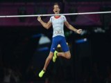 Le Club France au moment où Renaud Lavillenie devient champion olympique