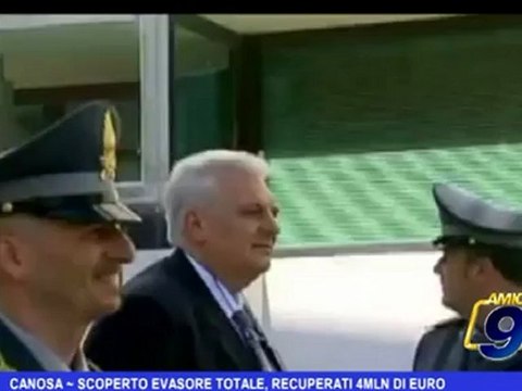 Canosa | Scoperto evasore totale, recuperati 4mln di euro