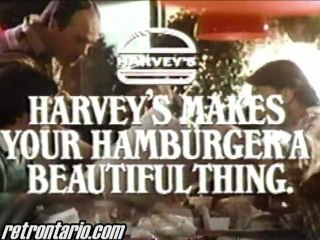 Harveys Makes Your Hamburger A Beautiful Thing 1984