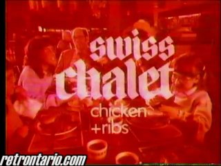Swiss Chalet Always So Good For So Little 1983