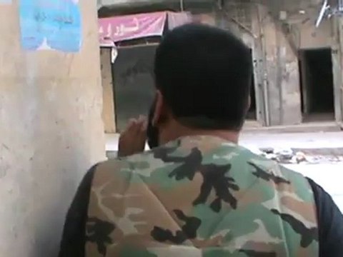 Syria فري برس حلب صلاح الدين نداء احد القاده الميدانين للمجندين وحثهم على الانشقاق 10 8 2012