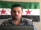 Syria فري برس انشقاق النقيب  عبد الجليل الجعبر عن  قوى الامن  الداخلي  وانضمامه  للثورة