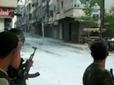 Syria فري برس  حلب اشتباكات عنيفة في حي صلاح الدين 10-8-2012