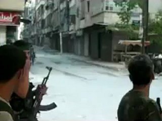 Syria فري برس  حلب اشتباكات عنيفة في حي صلاح الدين 10-8-2012