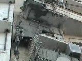 Syria فري برس  حلب  صلاح الدين   اثار القصف الصاروخي الوحشي على الحي 11 8 2012  ج3