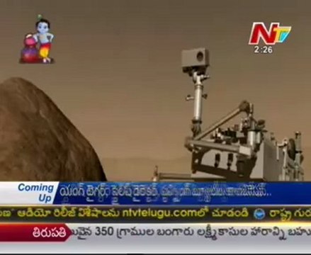 Curiosity Rover Sends color photos of Mars