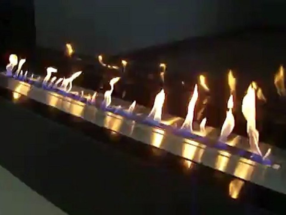 Cheminée bio ethanol, foyer ethanol A-FIRE, un nouveau concept de bruleur ethanol