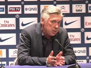 1ère journée - Ancelotti : "Le PSG est prêt "