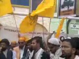 Moulana Sayeed Qadri addressing Al Quds Rally at Hyderabad.