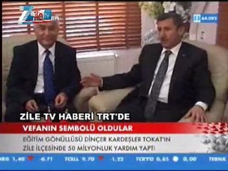 DİNÇER KARDEŞLERİN HİZMETLERİ TRT YE HABER OLDU.