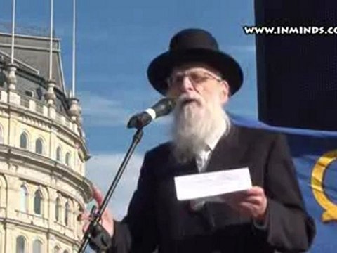 Rabbi Ahron Cohen, Al Quds Day 2011, London 21th August 2011 [inminds]