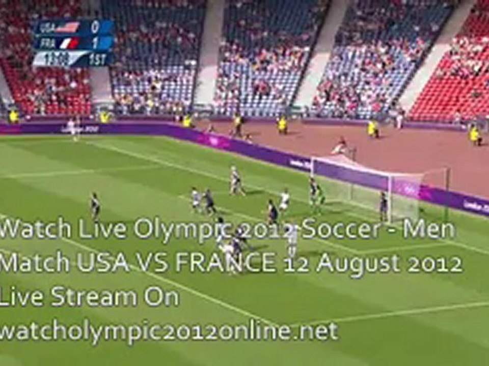 USA vs FRANCE TV Coverage & Streaming 12 Aug 2012