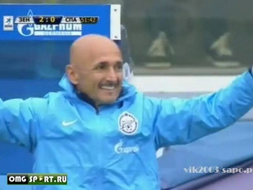 ZENIT St.Petersburg 5-0 SPARTAK Moscow Full highlights / 11.08.2012