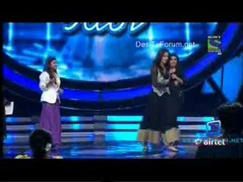 Indian Idol 6 - Sunidhi Chauhan singing Sheila ki Jawaani with Katrina Kaif