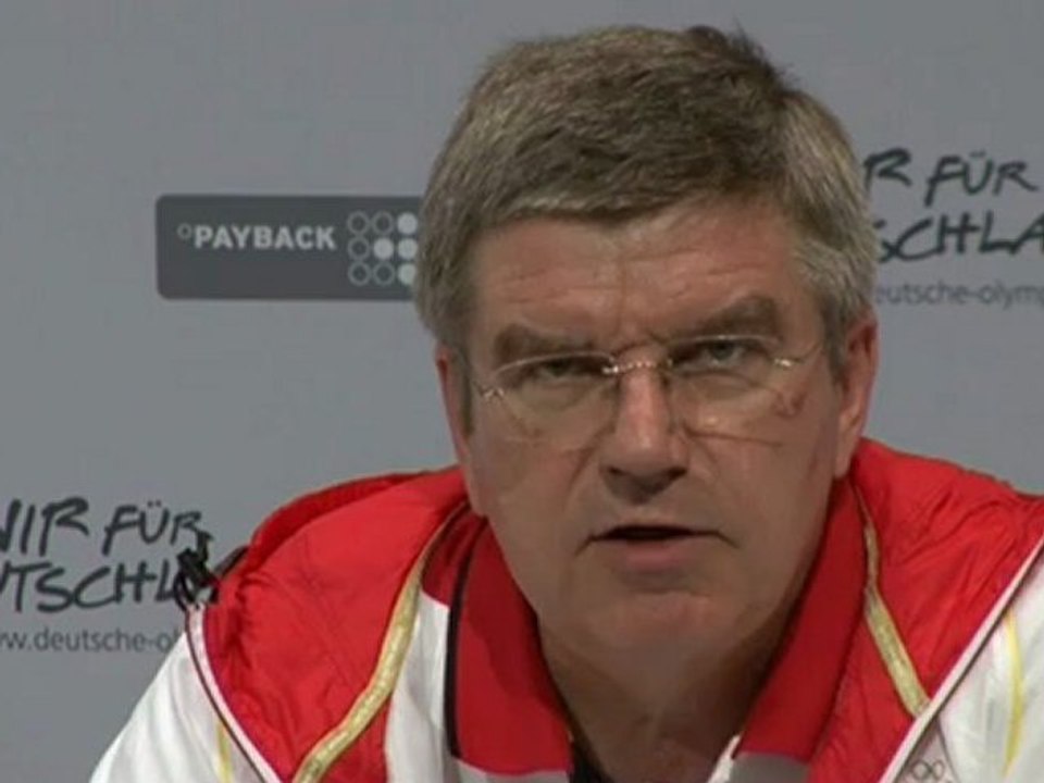 Bach: ''Wir wollen Olympische Spiele in Deutschland''