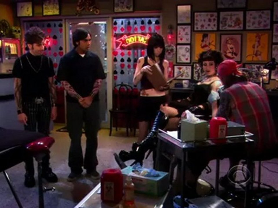 Howard Wolowitz E O RAJESH QUE VÃO A UMA clube  GOTICo para  conhecer garotas