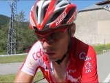 Cyclisme - la réaction de Mickaël Buffaz à l'arrivée de la 5ème étape
