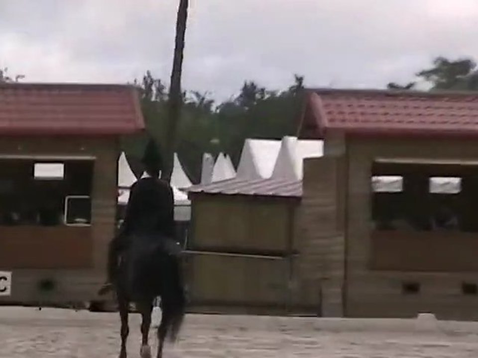 championnat de France 2012 - dressage - poney2D minimes - RLM Pauline et Laser