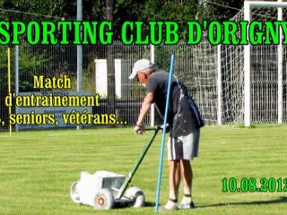 SCO  Match d'entrainement 10.08.2012