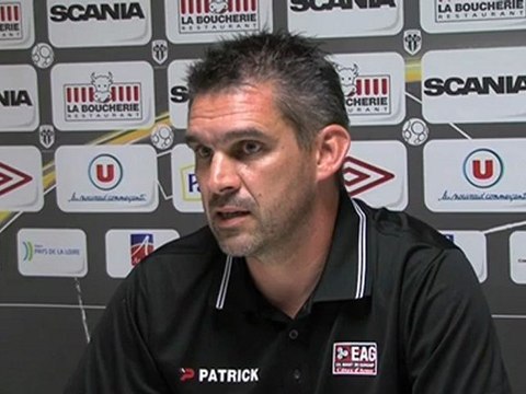 Angers-EAG la réaction de Jocelyn Gourvennec