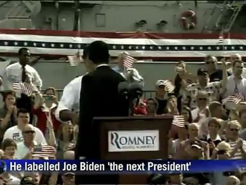 Romney introduces Paul Ryan as 'the next President'