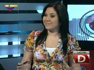 Download Video: (VÍDEO) D Frente: Entrevista a Karlin Granadillo, superintendente nacional de Costos y Precios Justos (10-08-12)