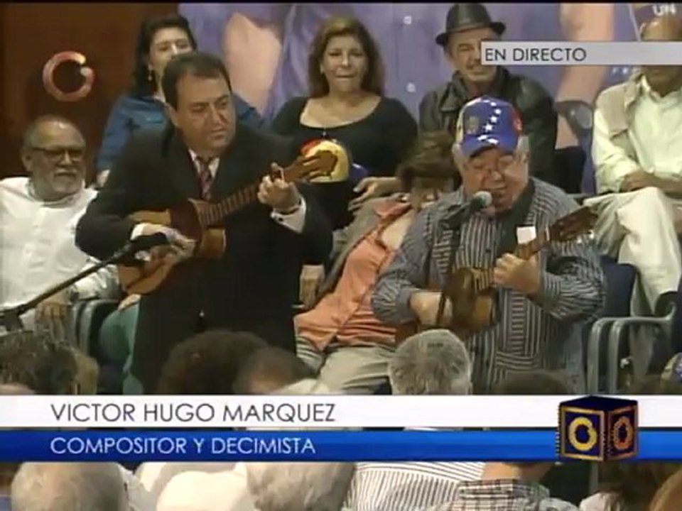 Víctor Hugo Márquez le canta a Capriles "señores el camino es la cultura y hay un camino"
