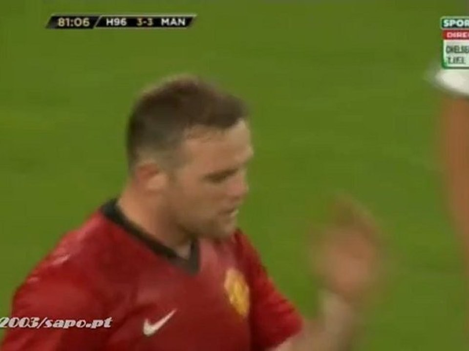MANCHESTER UNITED 4-3 HANNOVER Full highlights 11.08.2012