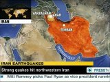 Iran quakes toll rises to 153 dead, 700 hurt