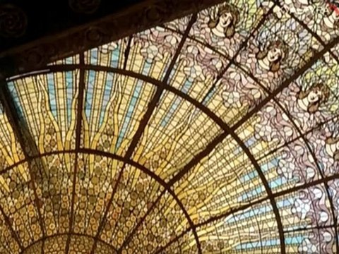 Дворец Каталонской Музыки в Барселоне. Сон, в котором Звучит Музыка